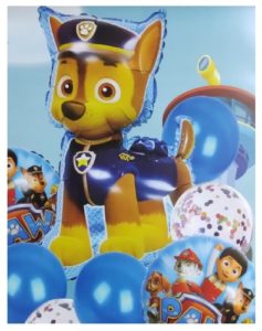 2182 *Paw Patrol Ballons Set* (9 Pcs). - Imagen 4