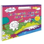 3407 *Es Divertido Aprender, Sobre el Mundo + Stickers* (39x29 cm.) 64 Pág.