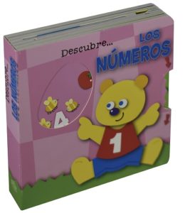6191 *Descubre los Números Libro d/Cartón c/Ventanas & Giratorio* (14x14 cm.) 10 Pág.