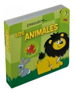 6221 *Descubre los Animales Libro d/Cartón c/Ventanas & Giratorio* (14x14 cm.) 10 Pág. - Imagen 3
