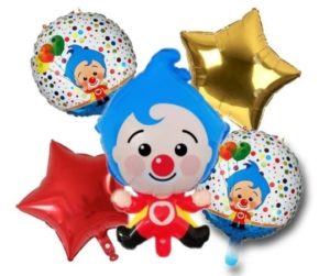 7630 *Payaso Baby Balloons Set* (22x16 cm.) 5 Pcs.