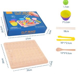 8344 *Tablero Clasificador de Motricidad Fina* (27x20.5x5 cm.) 89 Pcs. - Imagen 6