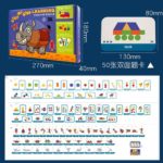 8604 *Construye Paso a Paso NIVEL 3-C* (28x19x5 cm.) 50 Tarjetas +40 Pcs. - Imagen 4