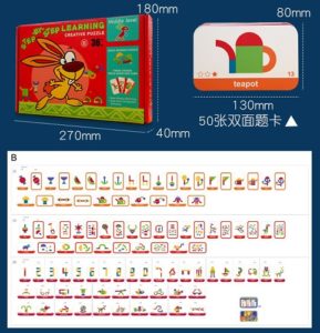 8614 *Construye Paso a Paso NIVEL 2-B* (28x19x5 cm.) 50 Tarjetas +42 Pcs. - Imagen 2