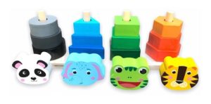 8554 *Apilador de 4 Columnas Animales* (22.5x11.6 cm.) - Imagen 4