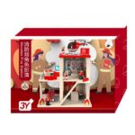 8654 *Estación de Bomberos de 3 Niveles* (27.3x33x21.59 cm.) +19 Accesorios. - Imagen 7