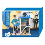 8654 *Estación de Policías de 3 Niveles* (27.3x33x21.59 cm.) +19 Accesorios. - Imagen 3