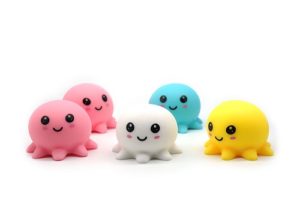 0459 *Pulpo Squishy* (8x7 cm.) 4 Colores Diferentes. INDIVIDUAL. - Imagen 2