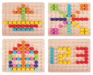 8344 *Tablero Clasificador de Motricidad Fina* (27x20.5x5 cm.) 89 Pcs. - Imagen 3