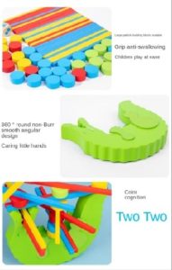 8354 *Balanza Cocodrilo de Madera* (21x14.5x4.3 cm.) 67 Pcs. - Imagen 6