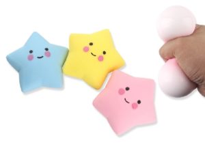 0460 *Estrella Squishy* (10x9 cm.) 3 Colores Diferentes. - Imagen 4