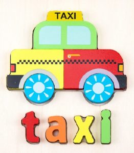 1496 *Rompecabezas d/Madera para Formas Palabras* (15x18 cm.) 20 Diferentes. - Imagen 7