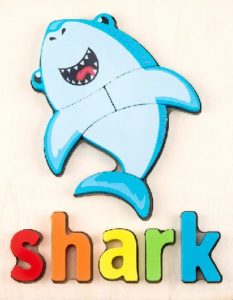 1496 *Rompecabezas d/Madera para Formas Palabras* (15x18 cm.) 20 Diferentes. - Imagen 10