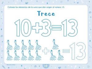 3050 *Matemáticas Preescolar Medio* (28x21.5 cm.) 64 Pág. - Imagen 3