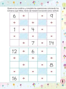 7005 *Mi Libro de Sumas* (21x27.50 cm.) 24 Pág. - Imagen 3