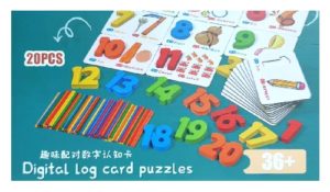 8494 *Tarjetas de Números al 20 Asociando y Representando Cantidades* (26.5x19 cm.) 140 Pcs. - Imagen 5