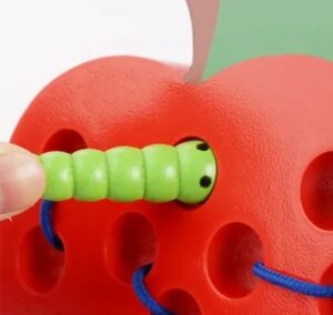 0074 *FRUTAS p/ENHEBRAR* (18x18 cm.) 4 Diferentes. - Imagen 2