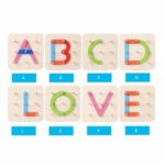 0084 *Tablero Digital Montessori p/Formar Letras* (20x18 cm.) 27 Pcs. - Imagen 7