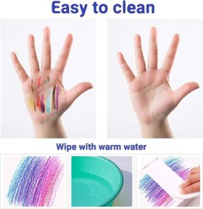 0179 *Crayolas TRIANGULARES Lavables* (8.5x20 cm.) 12 Pcs. - Imagen 6