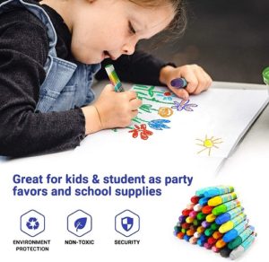 0179 *Crayolas TRIANGULARES Lavables* (8.5x20 cm.) 12 Pcs. - Imagen 4