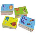 9604 *Match Ilustrado d/Madera LETRAS Mayúsculas y Minúsculas* (19.5x13.5 cm.) 48 Pcs. - Imagen 3