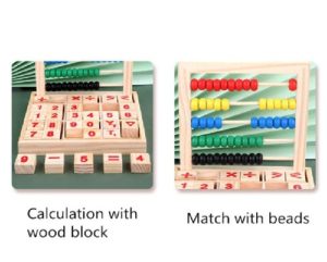 9874 *Ábaco Blocks* (16.6x17.7x15.8 cm.) Ábaco +30 Blocks. - Imagen 2