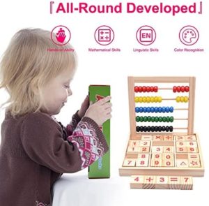 9874 *Ábaco Blocks* (16.6x17.7x15.8 cm.) Ábaco +30 Blocks. - Imagen 9