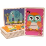 9954 *Rompecabezas d/Palitos* (22x14 cm.) 8 Palitos. - Imagen 3