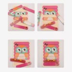 9954 *Rompecabezas d/Palitos* (22x14 cm.) 8 Palitos. - Imagen 4