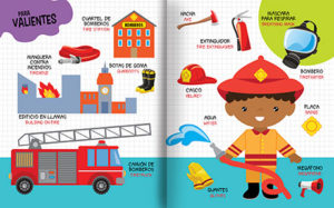 4334-1880 *Trabajos y Oficios Libro d/Cartón* (16x20 cm.) 40 Pág. Español-Inglés. - Imagen 2