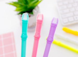 183824 *Caja c/24 Plumas de FLAUTA* (20cm.) 4 Colores. - Imagen 4