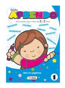 3222 *Solito Aprendo c/Stickers TOMO 1* (17x24cm.) 32 Pág. 4 Diferentes.