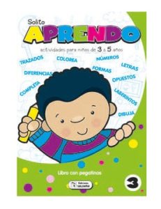 3222 *Solito Aprendo c/Stickers TOMO 3* (17x24cm.) 32 Pág. 4 Diferentes.