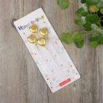 0486 *Velas Largas Corazones, Globos y Estrellas* (9.5x24 cm.) 10 Diferentes. - Imagen 4