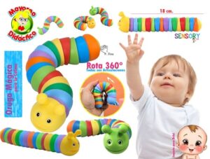 0488 *Oruga Mágica para la Calma* (18 cm.) - Imagen 2
