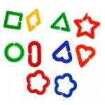 0820 *CADENA GEOMÉTRICA CON RELIEVE en Bolsa* (28.80x29 cm.) 95 Pcs. Aprox. - Imagen 7