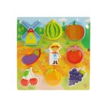 6260 *Rompecabezas d/Madera Gruesa c/9 Pcs. Escenarios* (20x20 cm.) 6 Diferentes. - Imagen 6