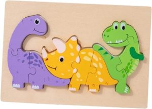 6277 *Rompecabezas d/Madera Grueso de 7 a 11 Pcs. FAMILIAS DE ANIMALITOS* (22.5x15 cm.) 8 Diferentes. - Imagen 6