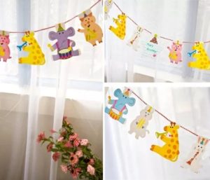 9776 *Cenefa Fiesta Amigos Musicales* (2 m.) 15 Pcs. de 13 cm. + Cordón. - Imagen 3