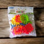 0820 *CASITA CUADRITOS en Bolsa* (28.80x29 cm.) 14 Pcs. Aprox. - Imagen 6