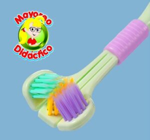 9353 *Cepillo de Dientes Sensorial* (3x19 cm.) INDIVIDUAL.