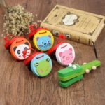 0490 *Castañuela de Madera* (6 cm.) Pca. 5 Diferentes. - Imagen 9