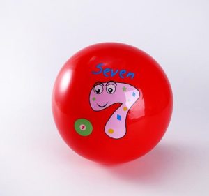 4108 *Pelota Inflable Números* (22 cm.) 10 Diferentes. - Imagen 4