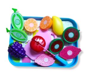 13L24 *Charola c/Frutas de Velcro, Cuchillo y Tabla p/Cortar* (19x26 cm.) 10 Pcs. - Imagen 2