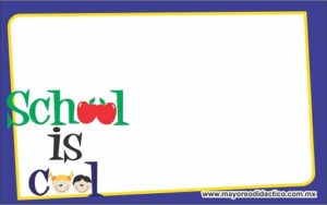 MD393 *Gafetes p/Regreso a Clases* (10.5x6.5 cm.) 20 Pcs. - Imagen 2