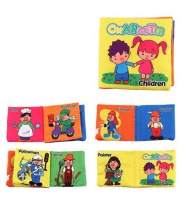 4109 *Libro de Tela* (10x11 cm.) 8 Pág. INDIVIDUAL. 6 Diferentes. - Imagen 10