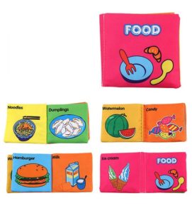 4109 *Libro de Tela* (10x11 cm.) 8 Pág. INDIVIDUAL. 6 Diferentes. - Imagen 5