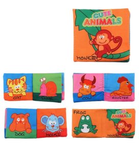 4109 *Libro de Tela* (10x11 cm.) 8 Pág. INDIVIDUAL. 6 Diferentes. - Imagen 6