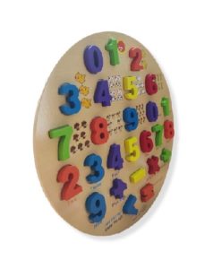 8534 *Rompecabezas Circular Números por Asociación* (45 cm.) - Imagen 2