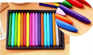 9135 *Crayones Plásticos*  (11x13.5 cm.) 12 Colores. - Imagen 3